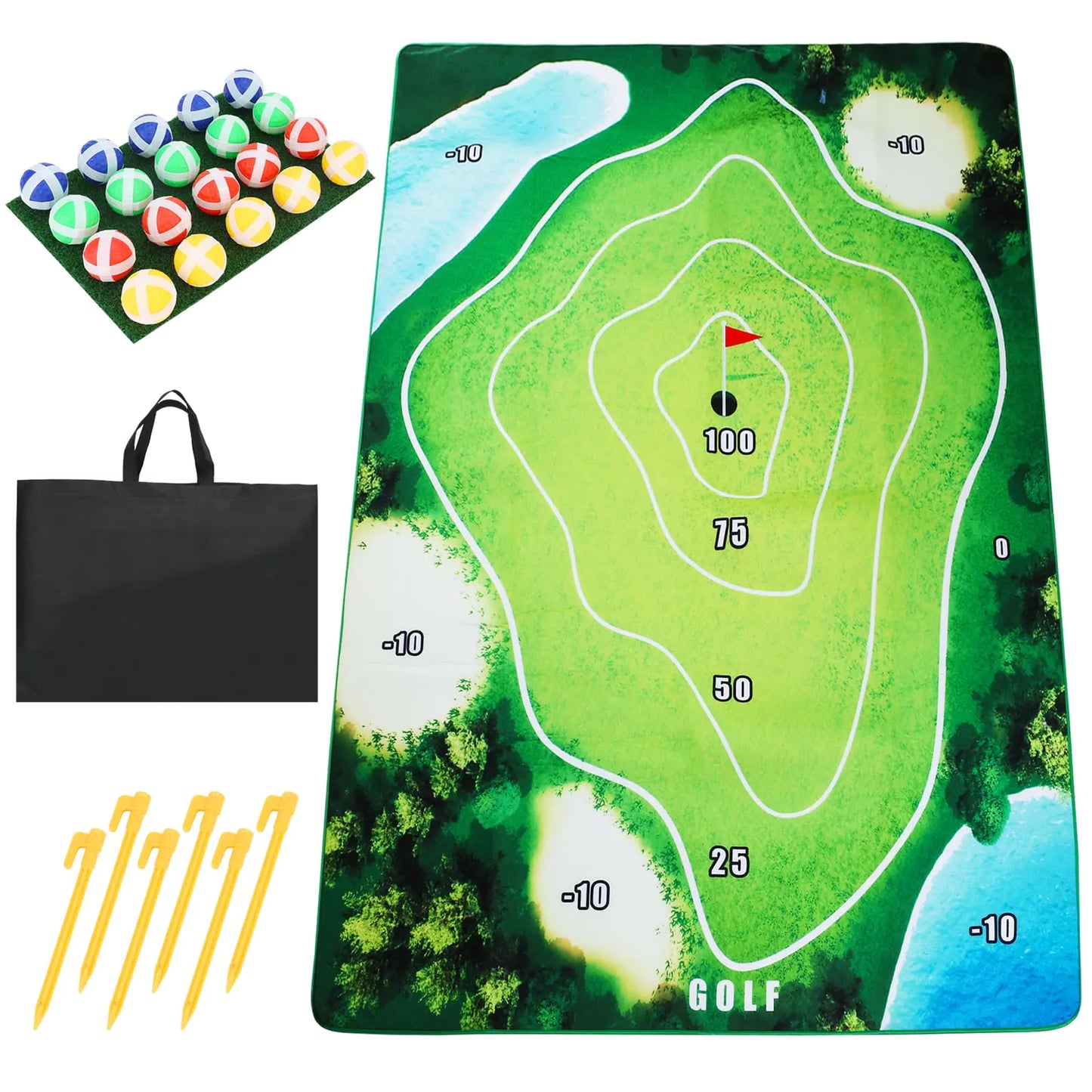 Golf Chipping Game Mat