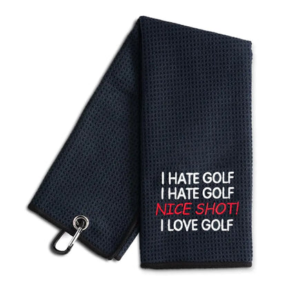 Golf lovers towel